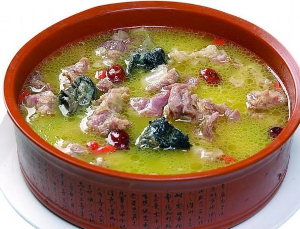 豆豉肉蓯蓉湯