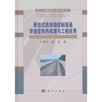 懸掛式防滲牆控制堤基滲透變形的機理與工程套用