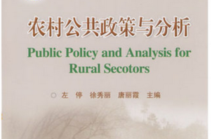 農村公共政策與分析