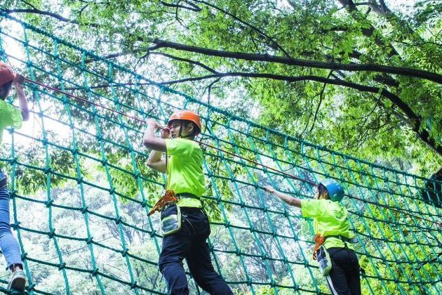 衢州大蔭山叢林飛越探險樂園