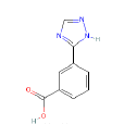 3-（1H-1,2,4-三唑-5-基）苯甲酸0.75H2O