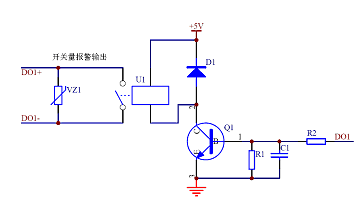 圖 5 繼電器輸出原理圖