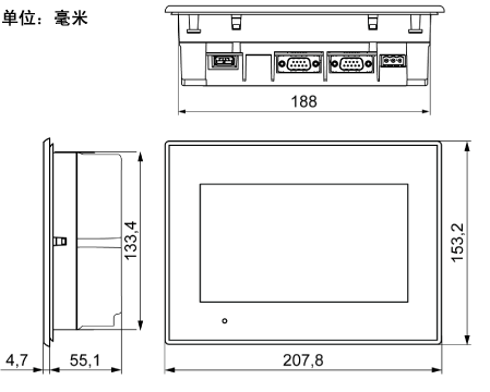 Pro-face外形尺寸