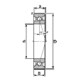 FAG HS7002-C-T-P4S軸承尺寸參數