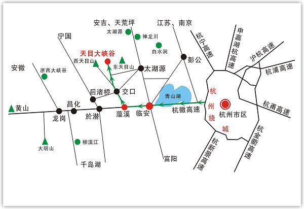 自駕車導覽圖