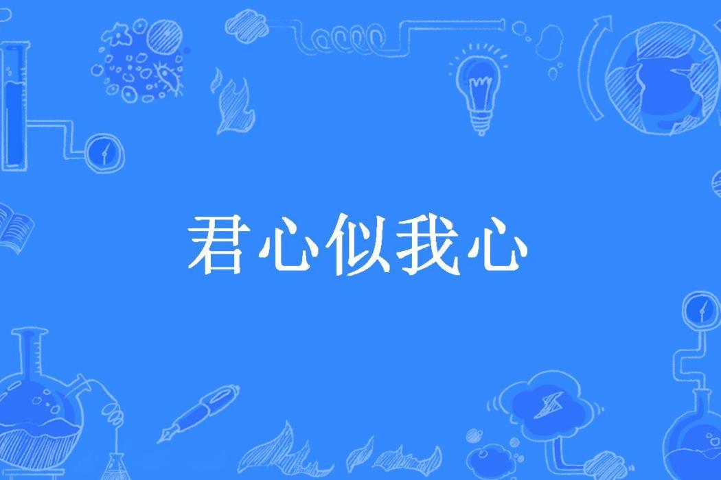 君心似我心(明珠所著小說)