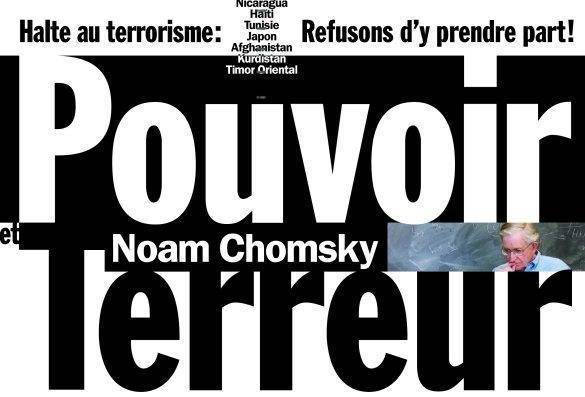 Power and Terror: Noam Chomsky in Our Times