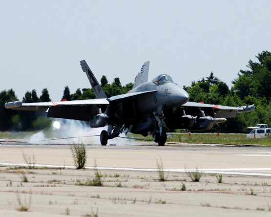 美國海軍EA-18G電子戰機