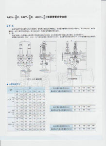 A43H雙聯彈簧安全閥