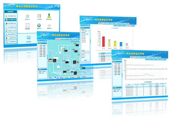 DATA86電腦版管網監測系統軟體界面