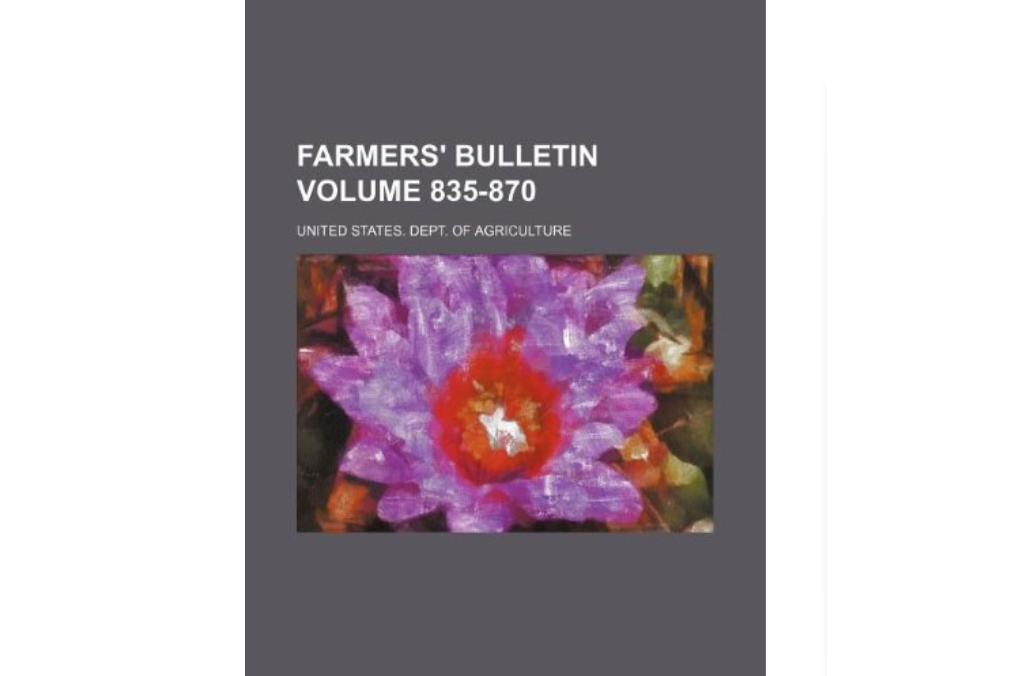 Farmers\x27 Bulletin Volume 835-870