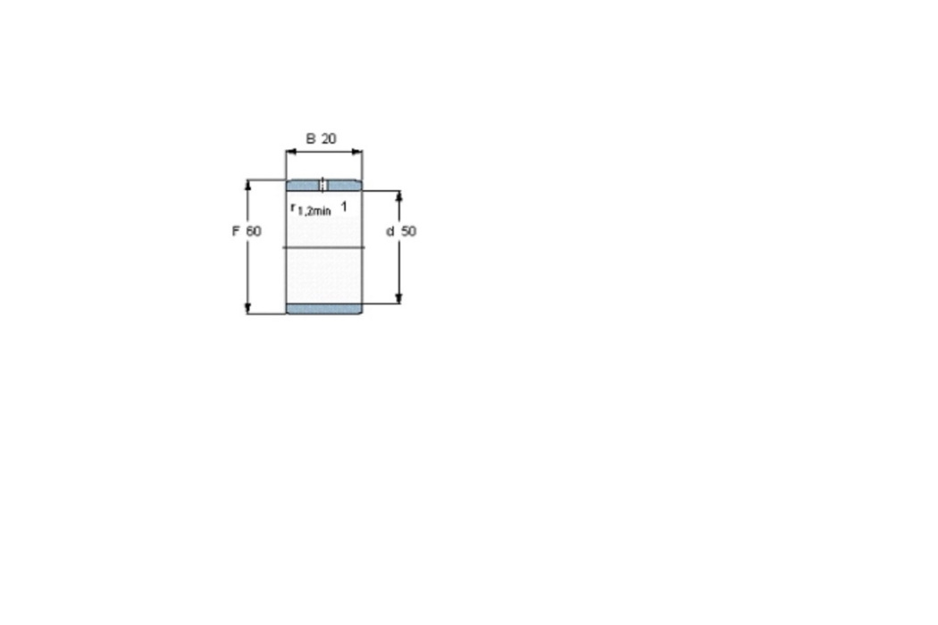 SKF IR50x60x20IS1軸承