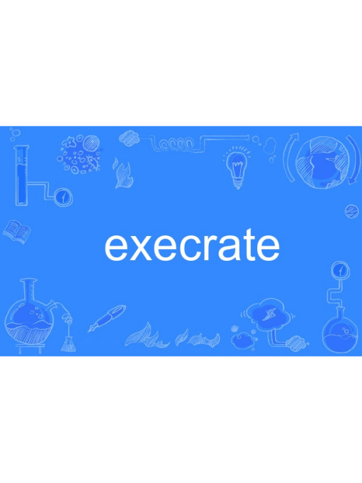 execrate