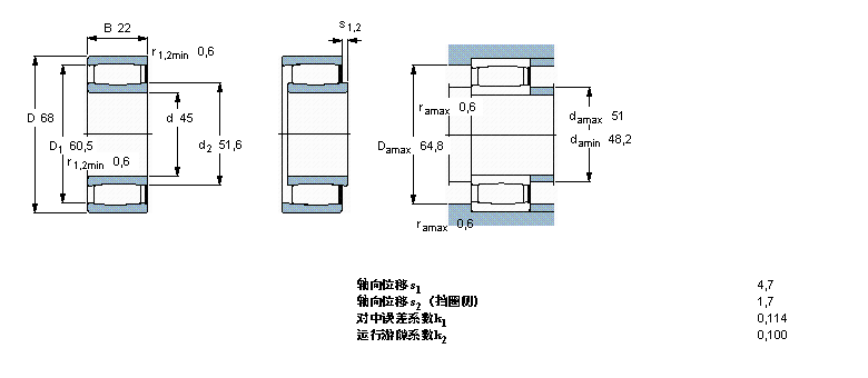 SKF C4909V軸承