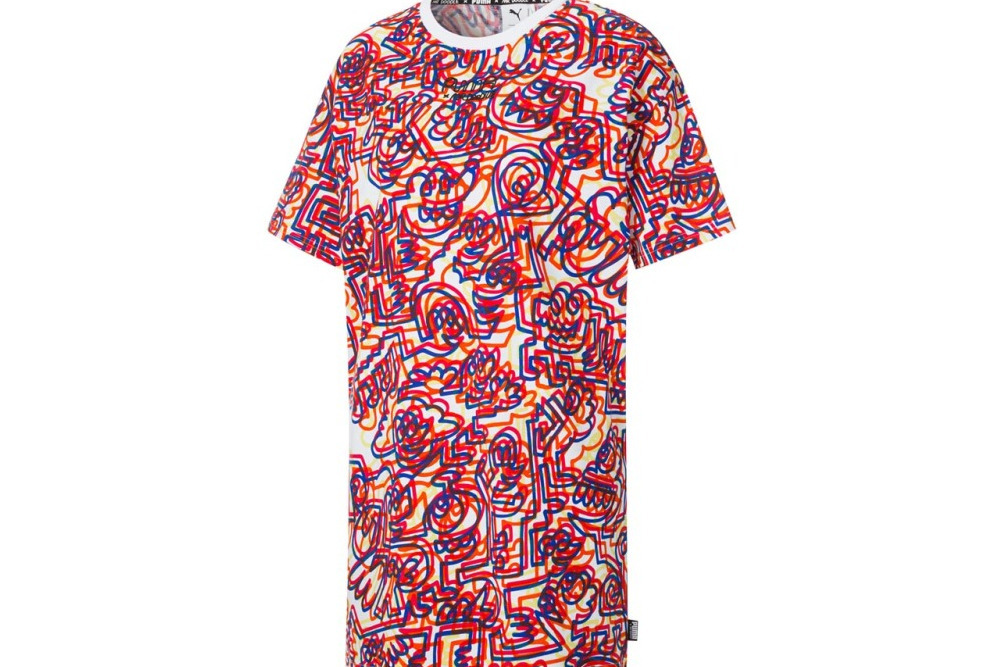 PUMA X MR DOODLE T-SHIRT DRESS女子連衣裙