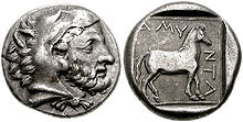 Amyntas III, stater