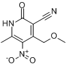 5-氰基-6-羥基-4-甲氧甲基-2-甲基-3-硝基吡啶