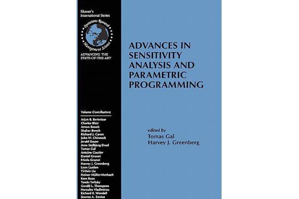 Advances in Sensitivity Analysis and Parametric Programming