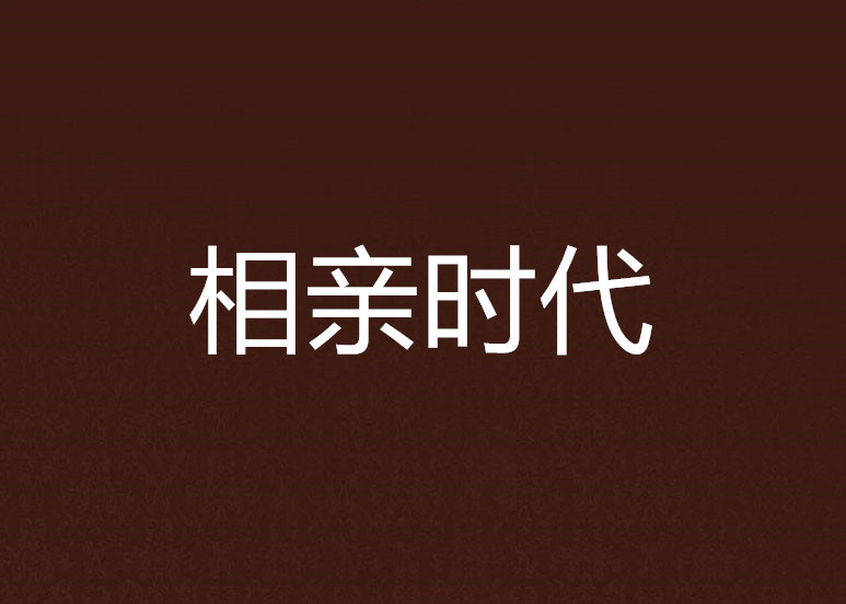 相親時代(小說)