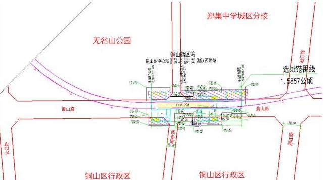 無名山公園站位置及結構