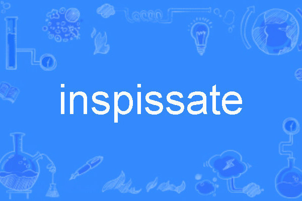 inspissate