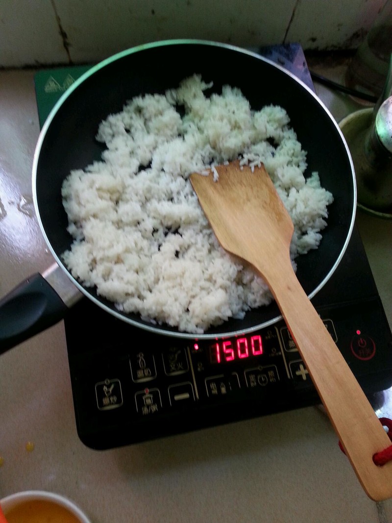 青菜粒炒飯