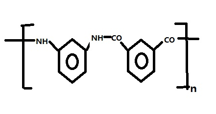 芳綸1313的分子結構圖