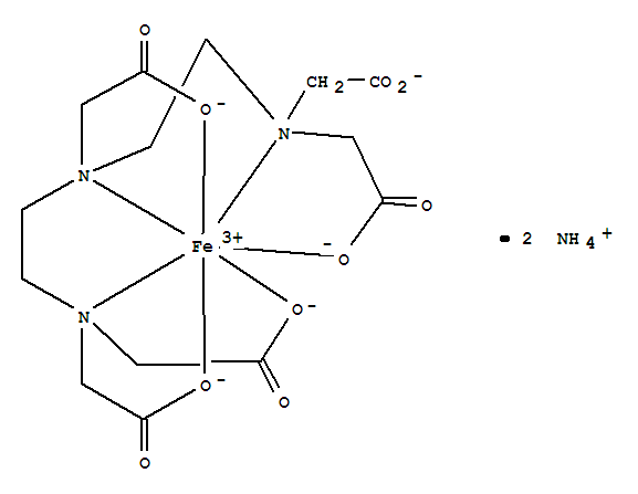 N,N-二[2-[二（羧甲基）氨基]乙基]甘氨酸基合鐵(2-)二胺鹽