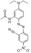 N-[2-[2-氰基-4-硝基苯基)偶氮]-5-（二乙氨基）苯基]乙醯胺