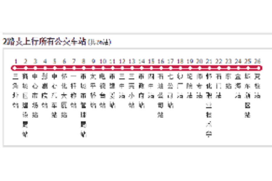 懷化公交2路支