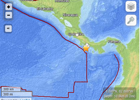 12.8巴拿馬西部地震