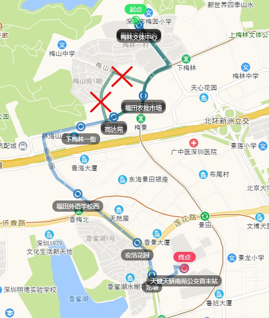 深圳公交B666路