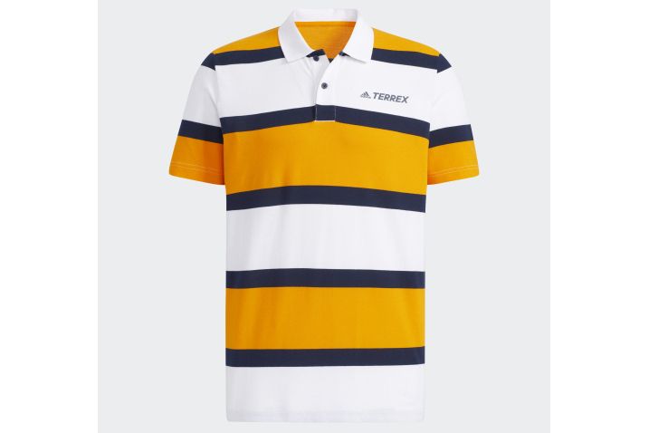 STRIPED POLO 戶外運動短袖POLO衫