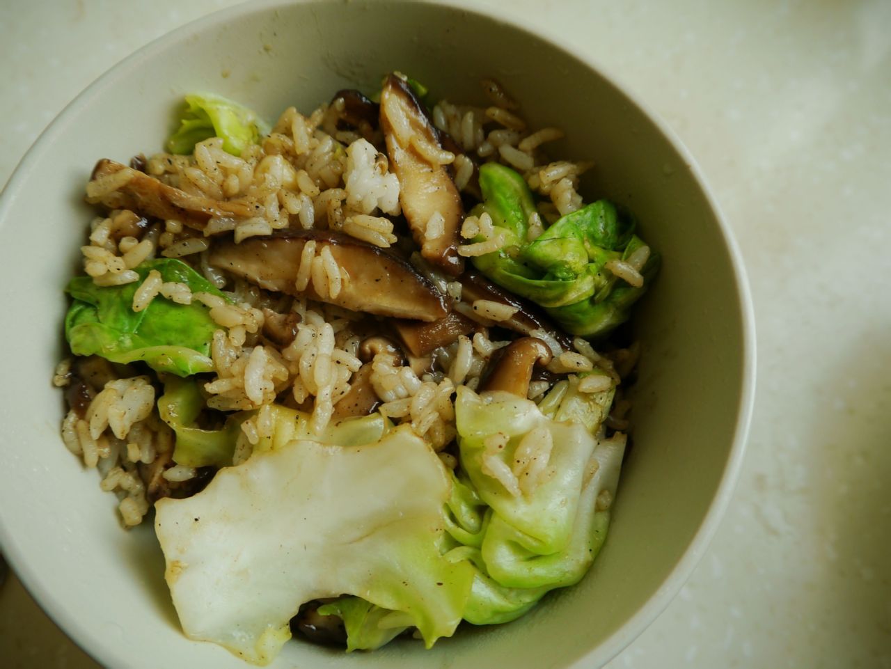 香菇醬油炒飯