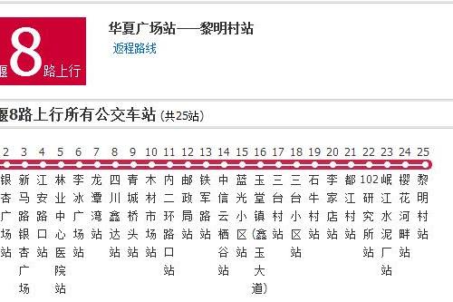 都江堰公交8路