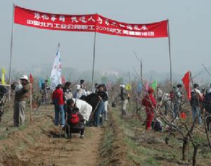 懷柔義務植樹活動