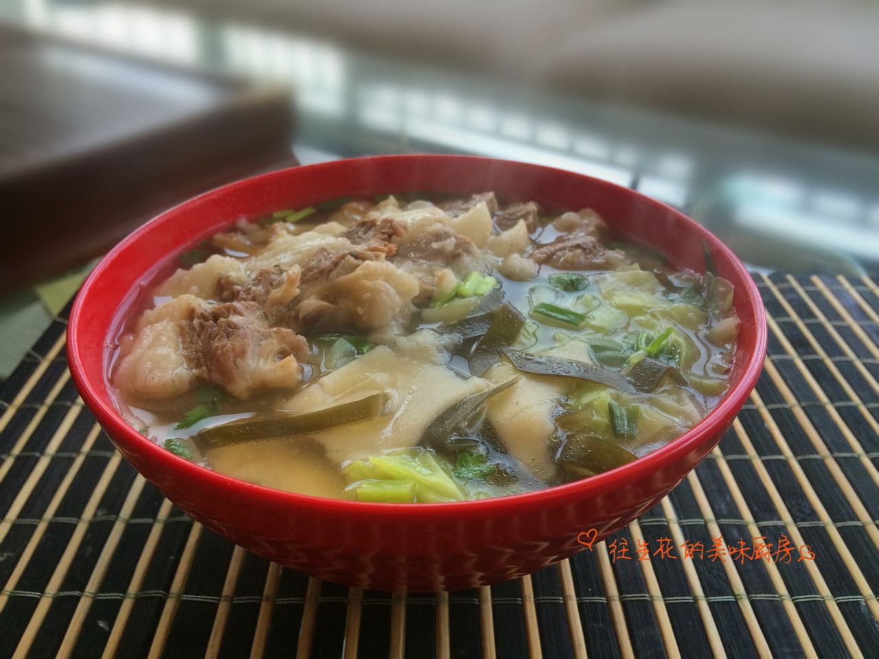 羊肉片兒湯