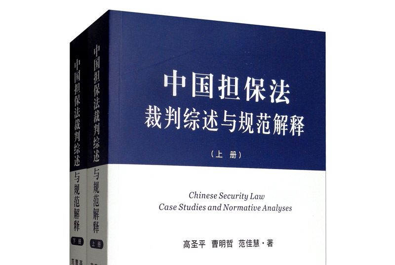 中國擔保法裁判綜述與規範解釋