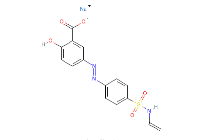 聚[1-[4-（3-羧基-4-羥基苯基偶氮）苯磺醯氨基]乙烷二基，鈉鹽]