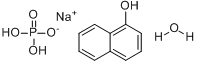 1-磷酸萘基酯單鈉鹽單水合物