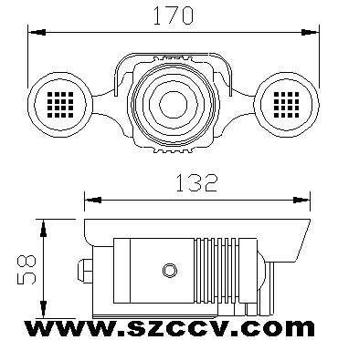 LED IR Array camera