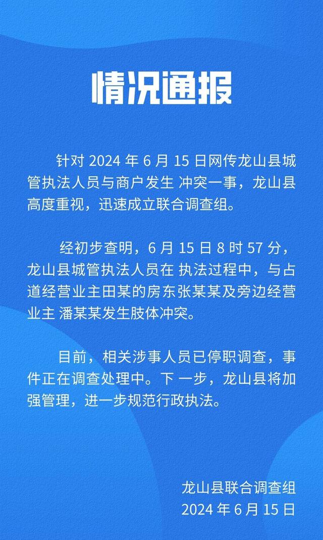 6·15龍山城管與商戶衝突事件