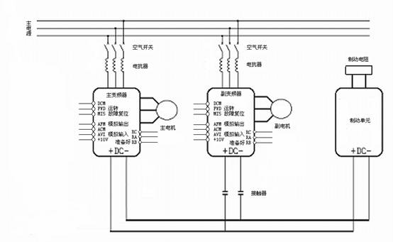 公共直流母線系統接線圖