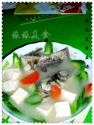 絲瓜豆腐魚湯