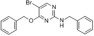 2-苄基氨-4-苄氧基-5-溴嘧啶