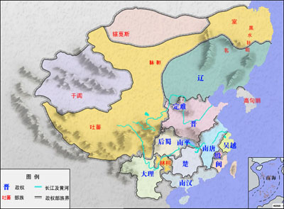 契丹與後晉形勢