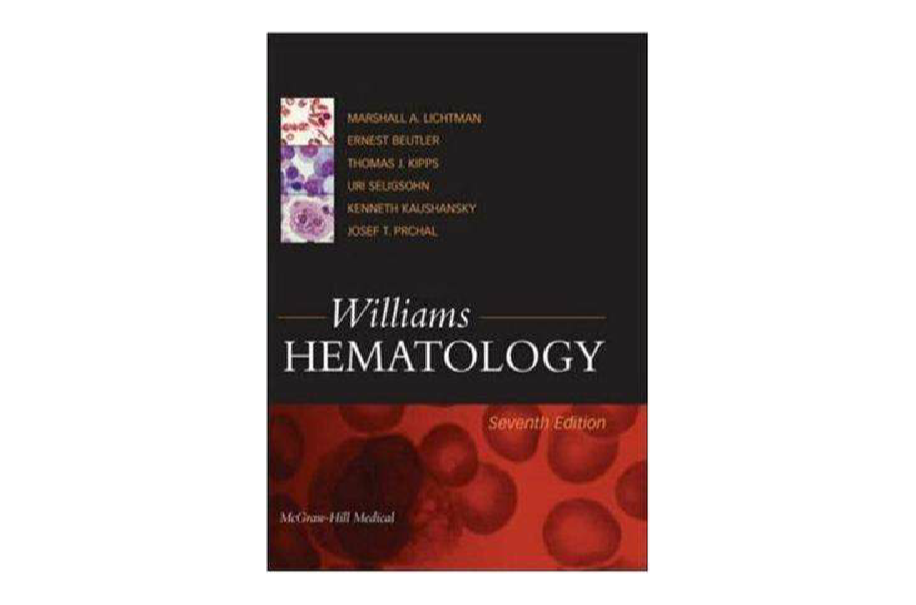 WILLIAMS HEMATOLOGY 7E威廉士血液病學第7版