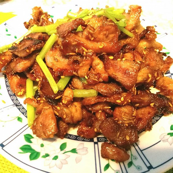 孜然味小炒肉