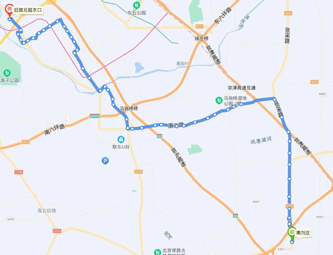 北京公交927路