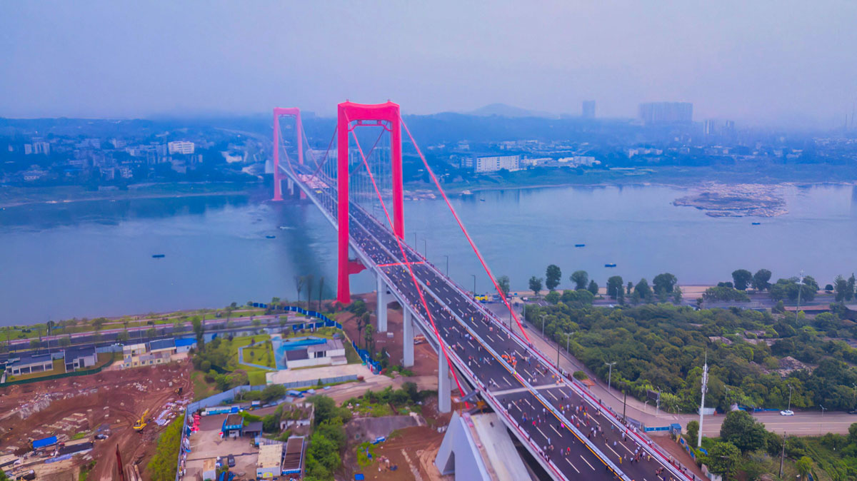 茜草長江大橋(瀘州長江二橋)